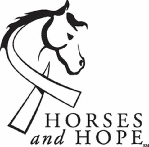 HORSES AND HOPE Logo (USPTO, 24.07.2015)