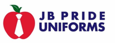 JB PRIDE UNIFORMS Logo (USPTO, 12.08.2015)