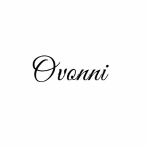OVONNI Logo (USPTO, 01/12/2016)
