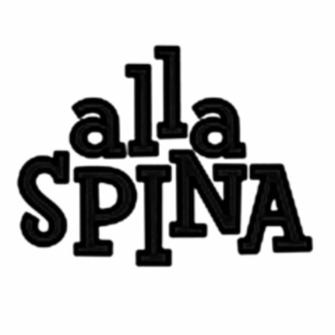 ALLA SPINA Logo (USPTO, 14.04.2016)