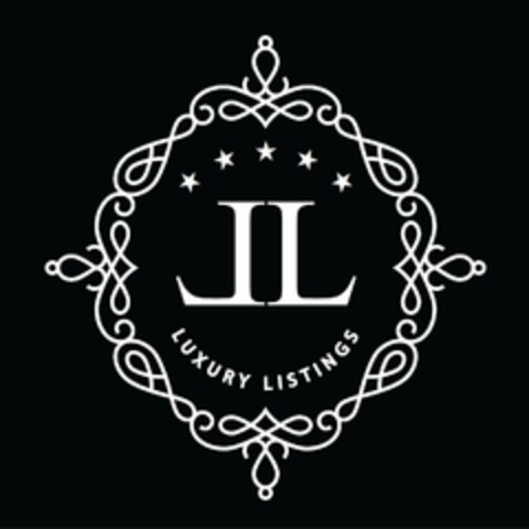 LL LUXURY LISTINGS Logo (USPTO, 06/23/2016)