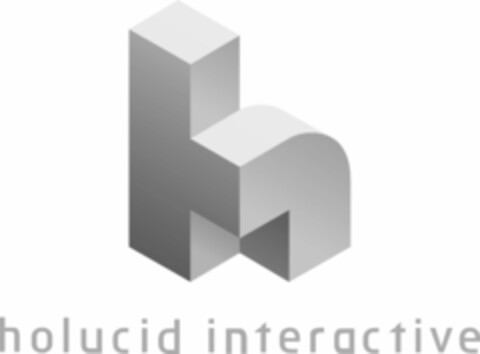 H HOLUCID INTERACTIVE Logo (USPTO, 11.08.2016)