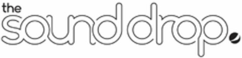 THE SOUND DROP Logo (USPTO, 24.08.2016)