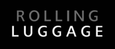 ROLLING LUGGAGE Logo (USPTO, 05.10.2016)