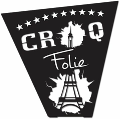 CROQ FOLIE Logo (USPTO, 05.12.2016)