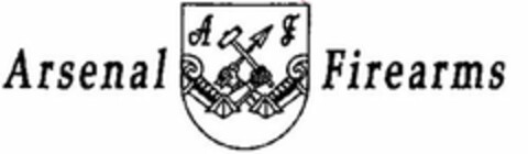 ARSENAL FIREARMS AF Logo (USPTO, 03/01/2017)