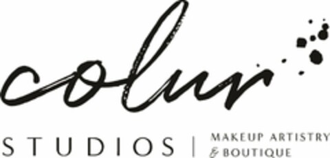 COLUR STUDIOS MAKEUP ARTISTRY & BOUTIQUE Logo (USPTO, 16.08.2017)