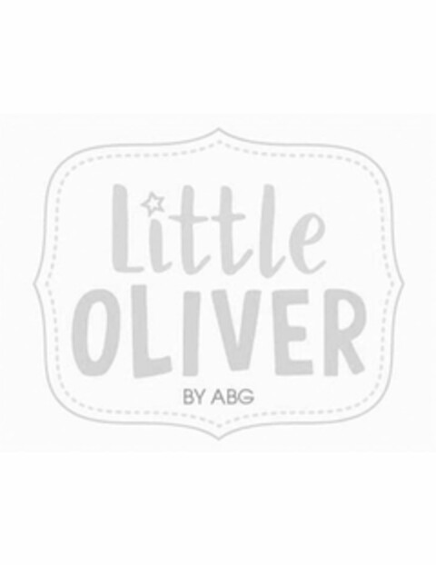 LITTLE OLIVER BY ABG Logo (USPTO, 08/17/2017)