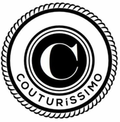 C COUTURÍSSIMO Logo (USPTO, 03/09/2018)