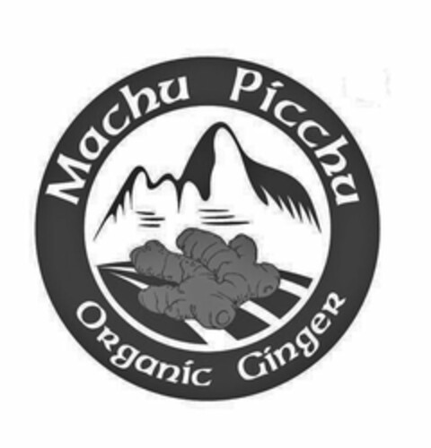 MACHU PICCHU ORGANIC GINGER Logo (USPTO, 13.06.2018)