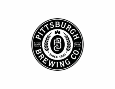 PITTSBURGH BREWING CO. PBC SINCE 1861 Logo (USPTO, 14.06.2018)