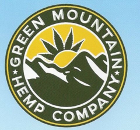 GREEN MOUNTAIN HEMP COMPANY Logo (USPTO, 08/13/2018)