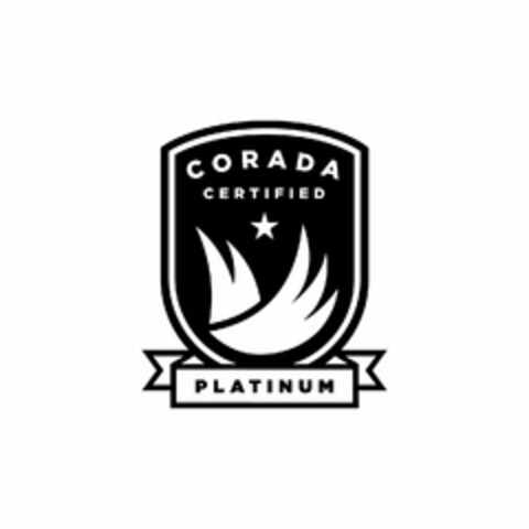 CORADA CERTIFIED PLATINUM Logo (USPTO, 27.03.2019)