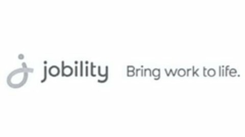 J JOBILITY BRING WORK TO LIFE! Logo (USPTO, 29.07.2019)