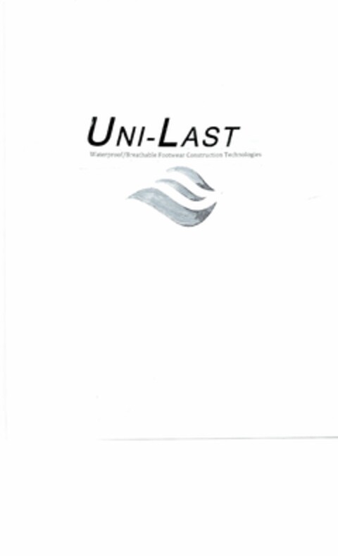 UNI-LAST WATERPROOF/BREATHABLE FOOTWEARCONSTRUCTION TECHNOLOGIES Logo (USPTO, 31.08.2019)