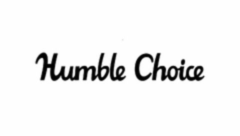 HUMBLE CHOICE Logo (USPTO, 12/09/2019)