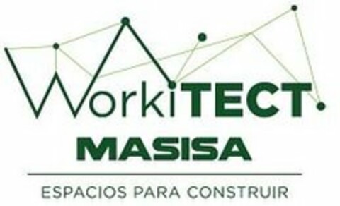 WORKITECT MASISA ESPACIOS PARA CONSTRUIR Logo (USPTO, 12/12/2019)