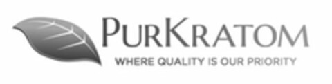 PURKRATOM WHERE QUALITY IS OUR PRIORITY Logo (USPTO, 12/20/2019)