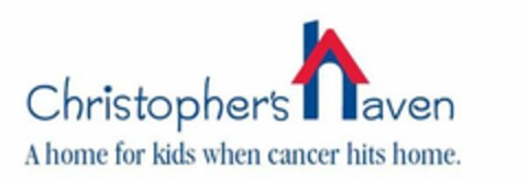 CHRISTOPHER'S HAVEN A HOME FOR KIDS WHEN CANCER HITS HOME. Logo (USPTO, 16.01.2020)