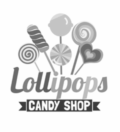 LOLLIPOPS CANDY SHOP Logo (USPTO, 09.02.2020)