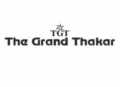 TGT THE GRAND THAKAR Logo (USPTO, 02/21/2020)