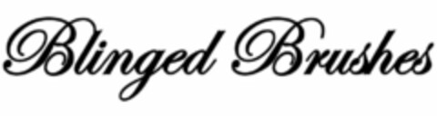 BLINGED BRUSHES Logo (USPTO, 23.06.2020)