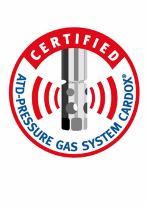 CERTIFIED ATD-PRESSURE GAS SYSTEM CARDOX Logo (USPTO, 08/28/2009)