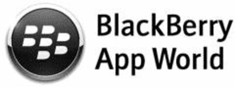 BLACKBERRY APP WORLD Logo (USPTO, 30.09.2009)