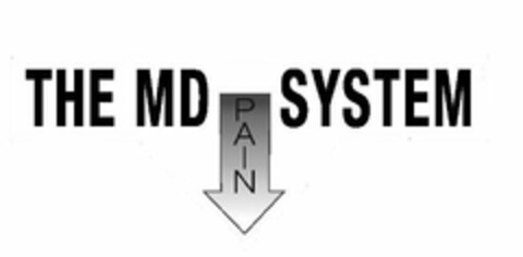 THE MD PAIN SYSTEM Logo (USPTO, 20.11.2009)