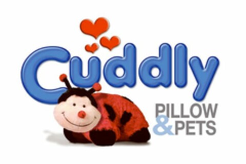 CUDDLY PILLOW & PETS Logo (USPTO, 21.03.2010)