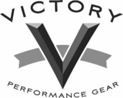 V VICTORY PERFORMANCE GEAR Logo (USPTO, 26.03.2010)