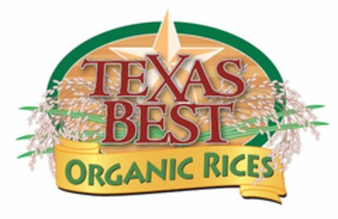 TEXAS BEST ORGANIC RICES Logo (USPTO, 05/25/2010)