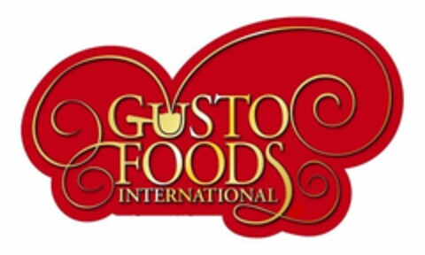 GUSTO FOODS INTERNATIONAL Logo (USPTO, 25.08.2010)