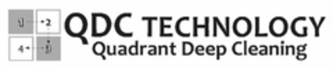 1 2 3 4 QDC TECHNOLOGY QUADRANT DEEP CLEANING Logo (USPTO, 01/31/2011)