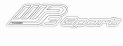 PIAGGIO MP3 SPORT Logo (USPTO, 29.08.2011)