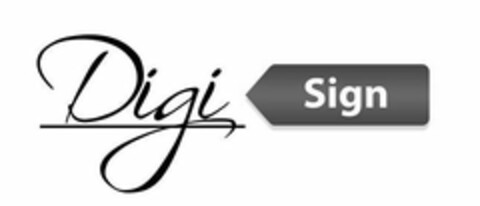 DIGI SIGN Logo (USPTO, 09/07/2011)