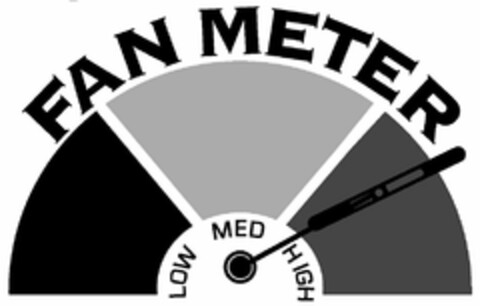 FAN METER LOW MED HIGH Logo (USPTO, 01/05/2012)