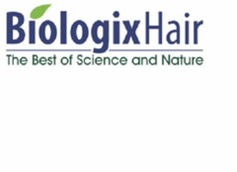BIOLOGIXHAIR THE BEST OF SCIENCE AND NATURE Logo (USPTO, 13.01.2012)