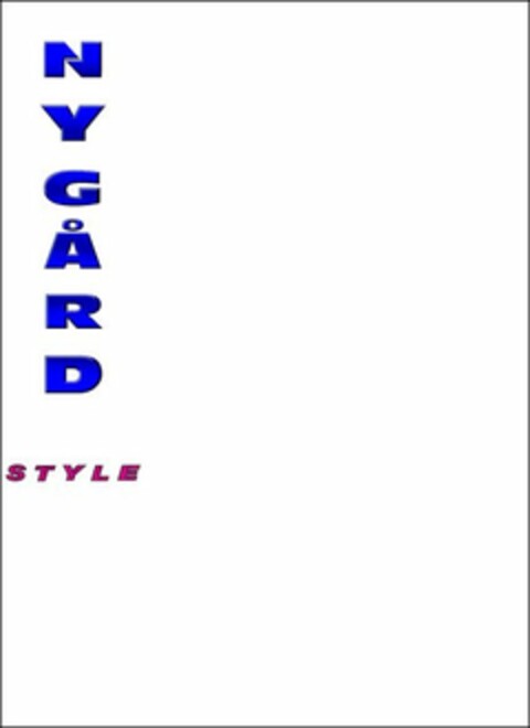 NYGÅRD STYLE Logo (USPTO, 13.08.2012)