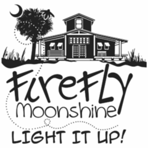 FIREFLY MOONSHINE LIGHT IT UP! Logo (USPTO, 01/29/2013)