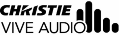 CHRISTIE VIVE AUDIO Logo (USPTO, 19.08.2013)