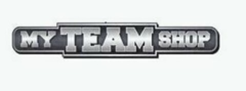 'MY TEAM SHOP' Logo (USPTO, 04/04/2014)