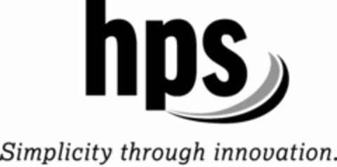 HPS SIMPLICITY THROUGH INNOVATION. Logo (USPTO, 09/30/2014)