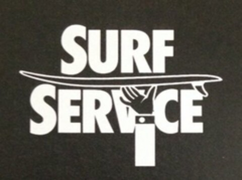 SURF SERVICE Logo (USPTO, 16.04.2015)