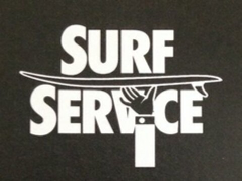 SURF SERVICE Logo (USPTO, 04/16/2015)