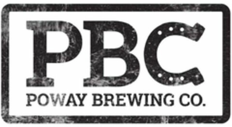 PBC POWAY BREWING CO. Logo (USPTO, 24.04.2015)