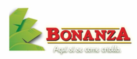 BONANZA AQUI SI SE COME CRIOLLO Logo (USPTO, 16.06.2015)