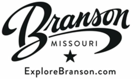 BRANSON MISSOURI EXPLOREBRANSON.COM Logo (USPTO, 19.06.2015)