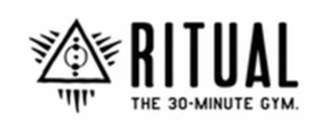 RITUAL THE 30-MINUTE GYM. Logo (USPTO, 03/14/2016)