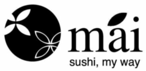 MAI SUSHI, MY WAY Logo (USPTO, 04/20/2017)